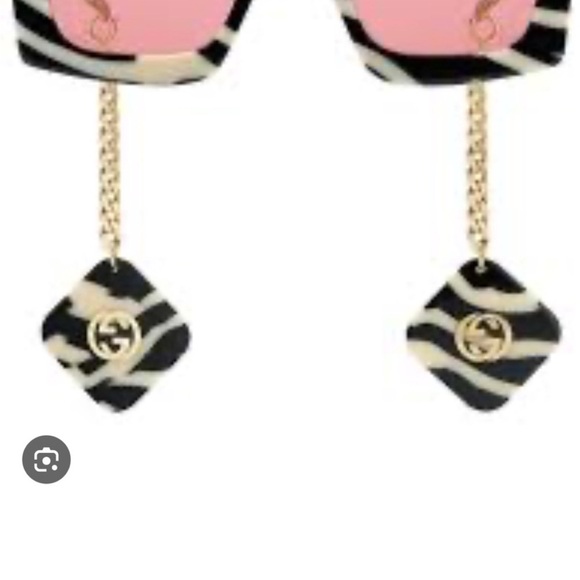 Gucci zebra sunglasses - Picture 6 of 7